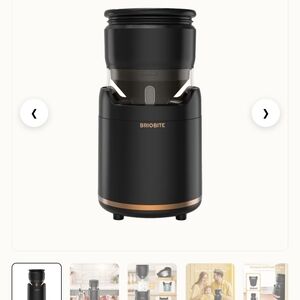 Briobrite Portable Ice Cream Maker with USB Charger - Black New In Box